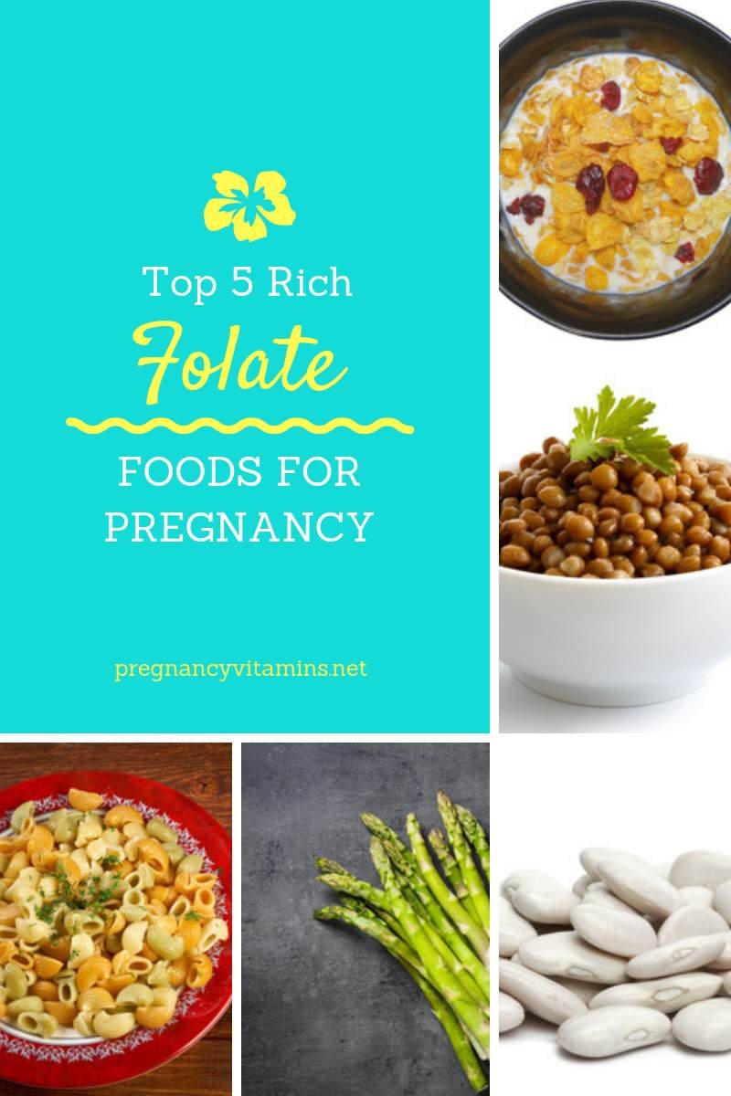 Top 5 rich folate foods for pregnancy