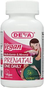 Deva vegan prenatal vitamins