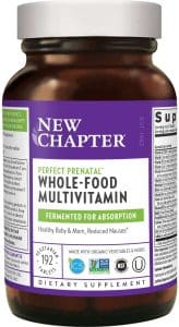 Perfect prenatal vitamins with iron