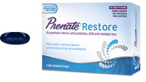prenatal vitamins with probiotics (prenate restore)
