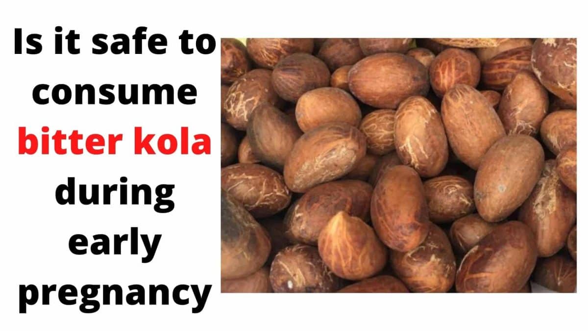 Is It Safe To Consume Bitter Kola During Early Pregnancy To Decrease