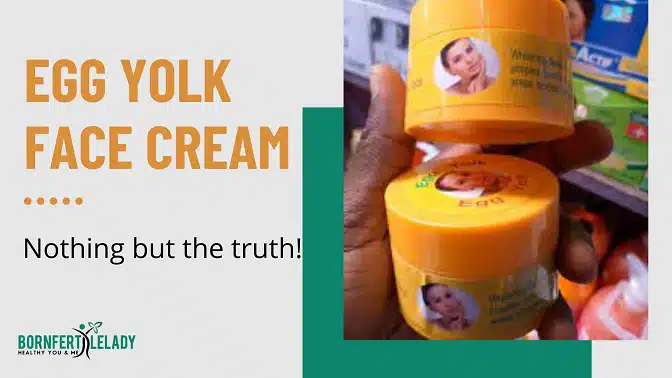 egg yolk face cream