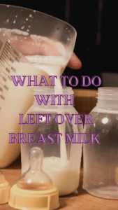 What to do with leftover breast milk:12 creative ideas that will interest you .