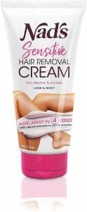 Which cream is best for removing hair from a woman's private parts: Nad's Sensitive Hair Removal Cream - Bornfertilelady