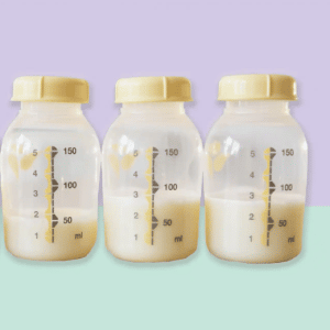 Different colors of breast milk