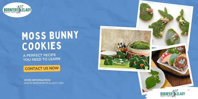 Moss Bunny Cookies - Bornfertilelady