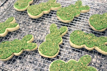moss bunny cookies - Bornfertilelady