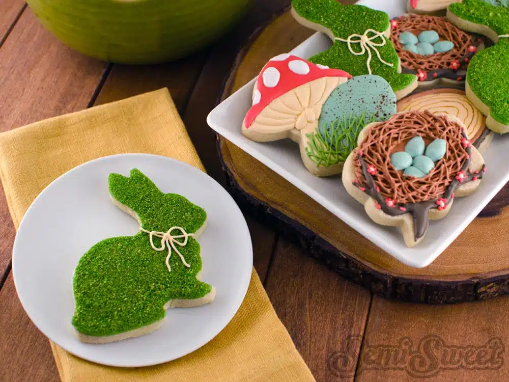 moss bunny cookies - Bornfertilelady