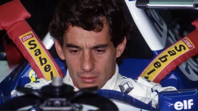 Ayrton Senna Car Crash