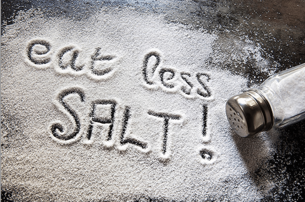 How to Lose Face Fat - eat less salt - Bornfertilelady