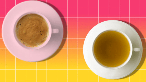 How To Get a Flat Stomach through drinking unsweetened coffee or green tea - Bornfertilelady