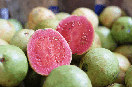guava health benefits - pink and red guava | Bornfertilelady.com