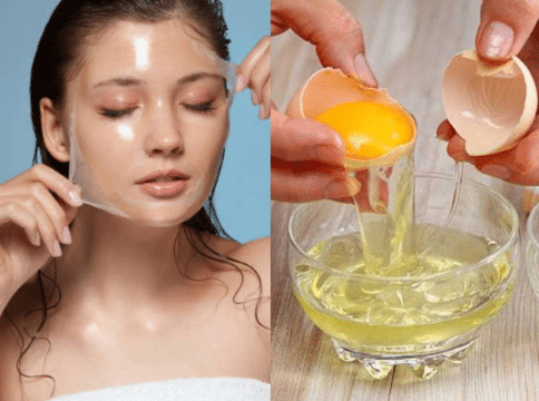 natural skin tightening ingredients - egg and honey face mask | Bornfertilelady.com